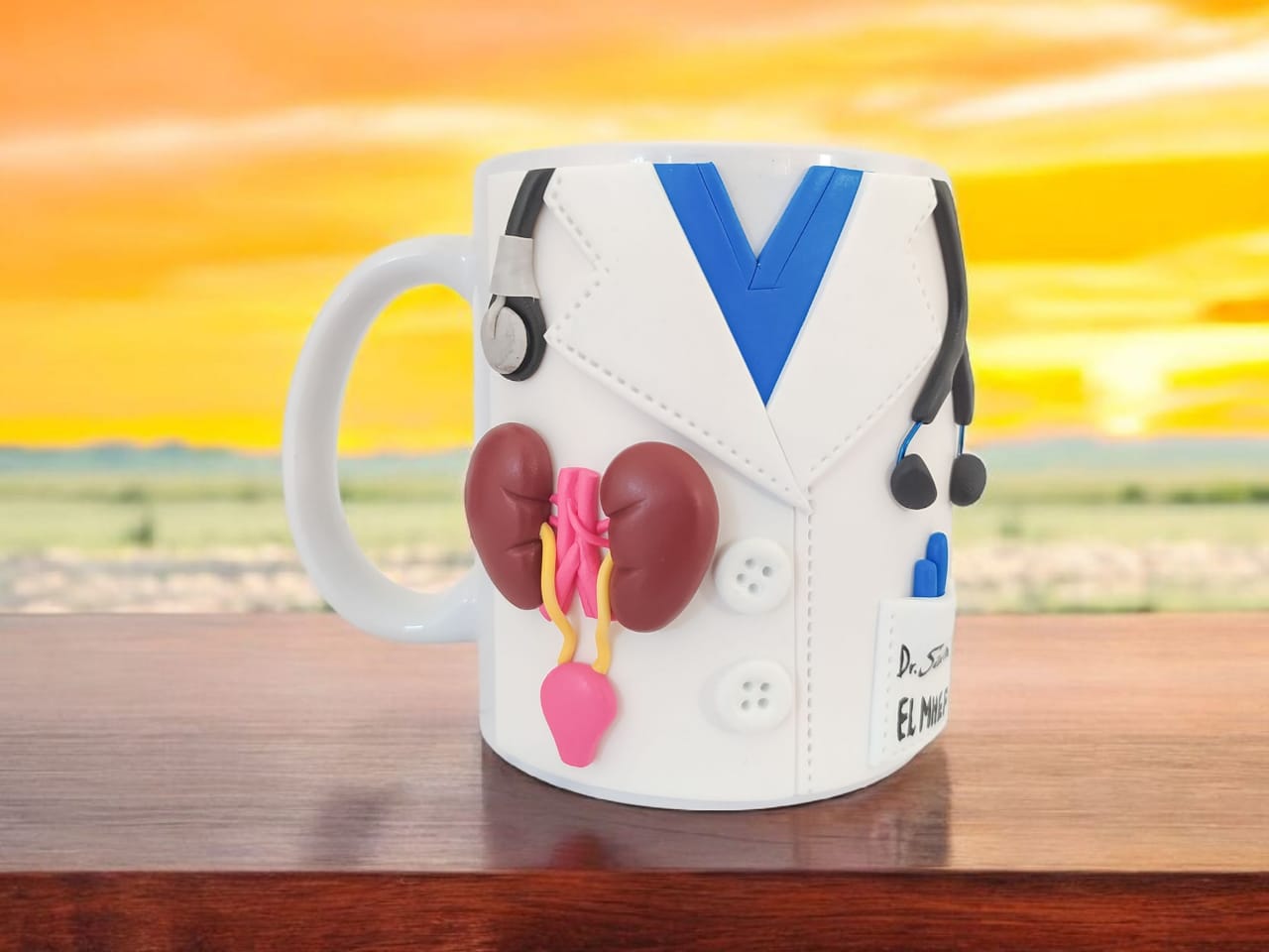 Mug Personnalisé Néphrologue – L'Élégance de la Néphrologie au Quotidien