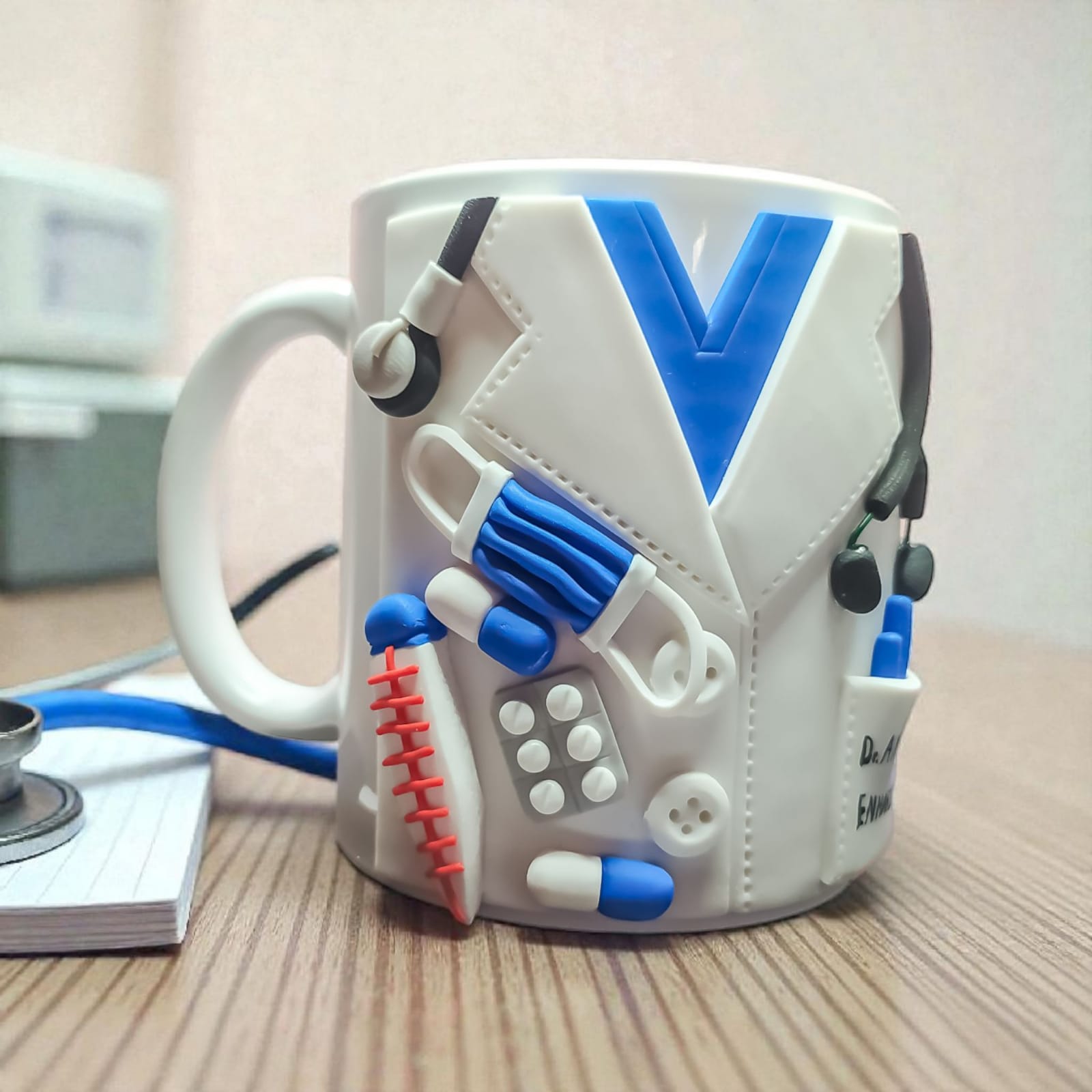 Mug Personnalisé Pharmacien – L'Élégance de la Pharmacie au Quotidien