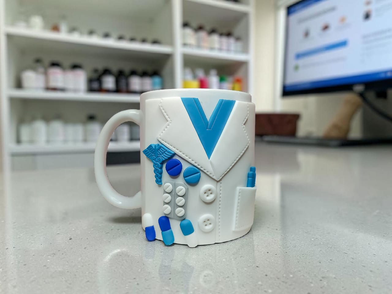 Mug Personnalisé Artisanale en Argile Polymère